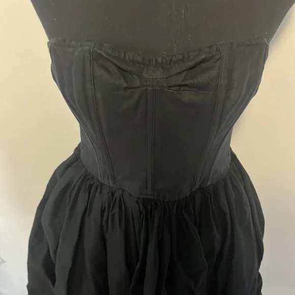 Black Corset Dress - Picture 2 of 8